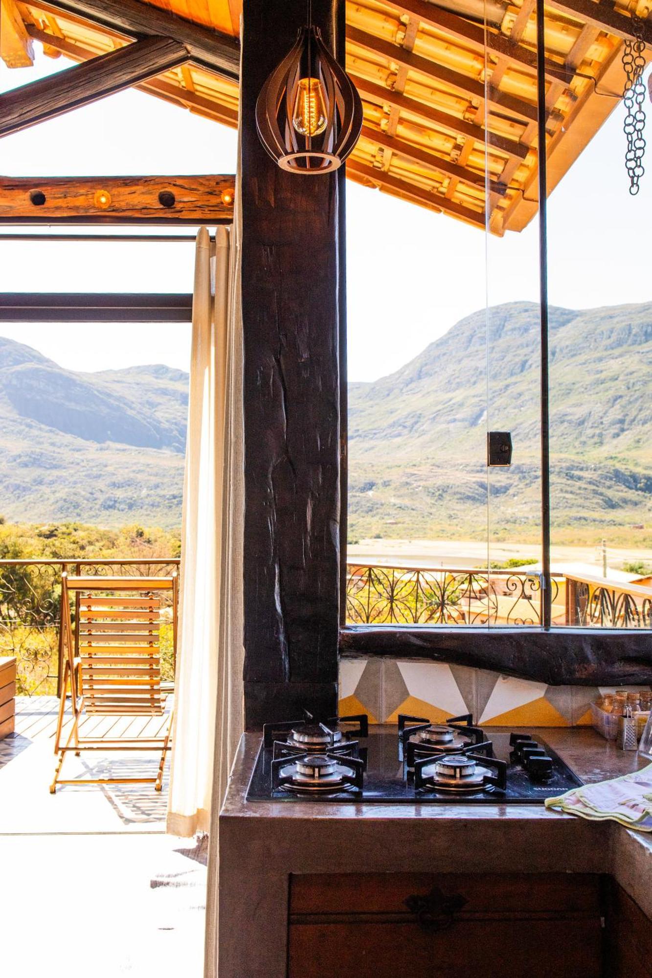 Casa Brauna - Lapinha Da Serra Сантана-ду-Риашу Экстерьер фото