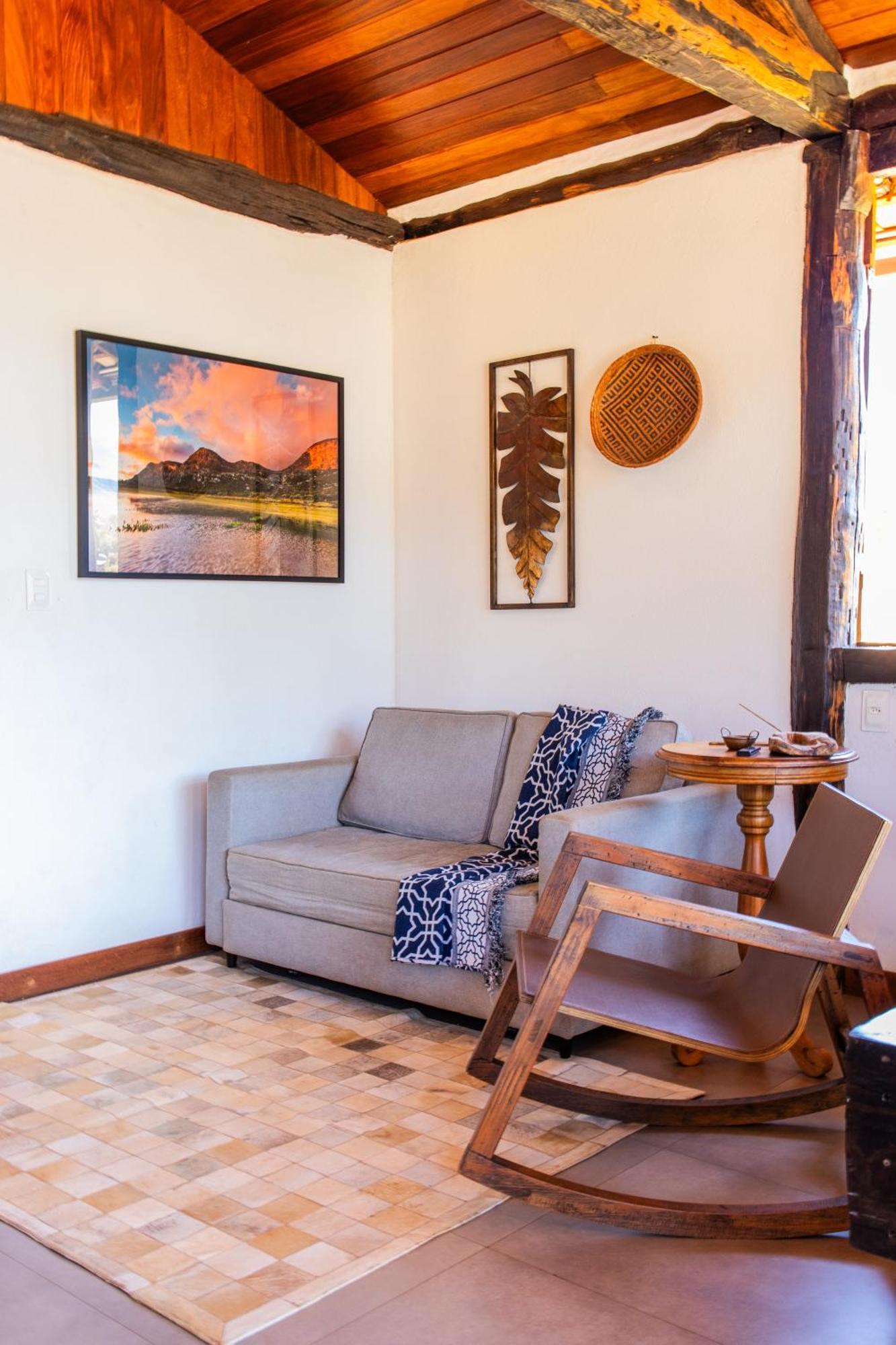 Casa Brauna - Lapinha Da Serra Сантана-ду-Риашу Экстерьер фото