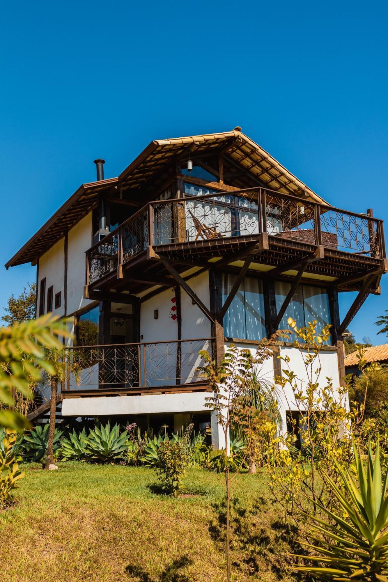 Casa Brauna - Lapinha Da Serra Сантана-ду-Риашу Экстерьер фото